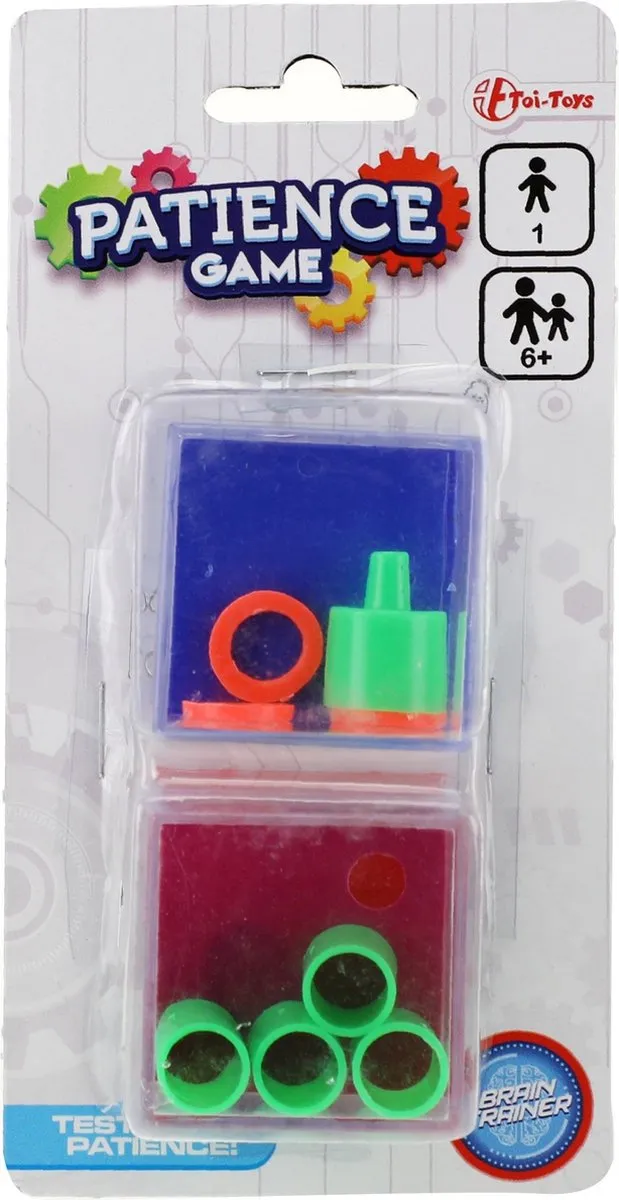 Toi-Toys Fidget Kubus Multicolor - 2 Stuks