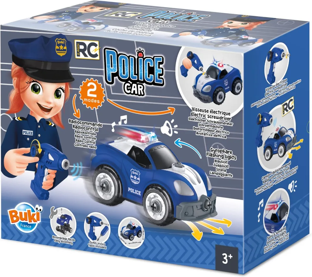 Buki France RC Politiewagen 9023