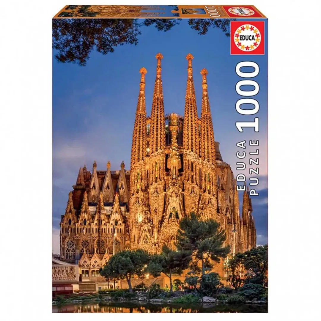 Educa Sagrada Familia Puzzle 1000 Stuks - Meerkleurig