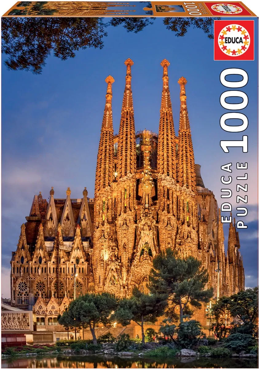 Educa Sagrada Familia Puzzle 1000 Stuks - Meerkleurig