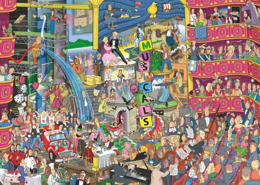 Heye Best of Musicals Puzzel 1000 Stuks