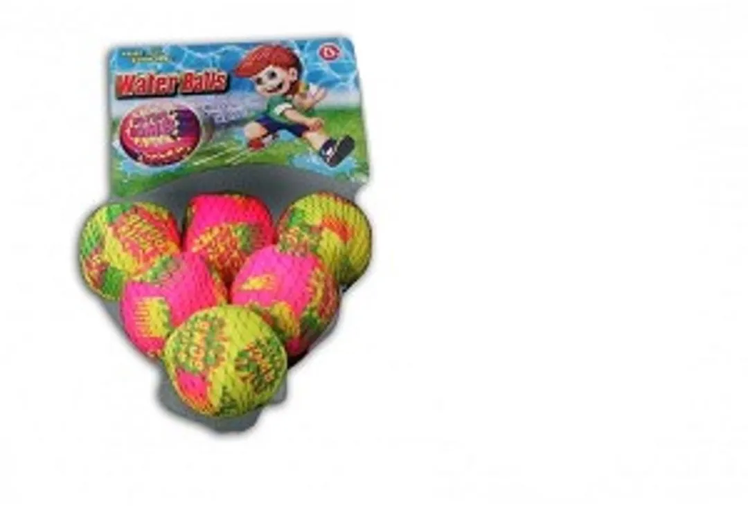 Jonotoys Splashbal Zwembad 5cm - 6 Stuks Multicolor