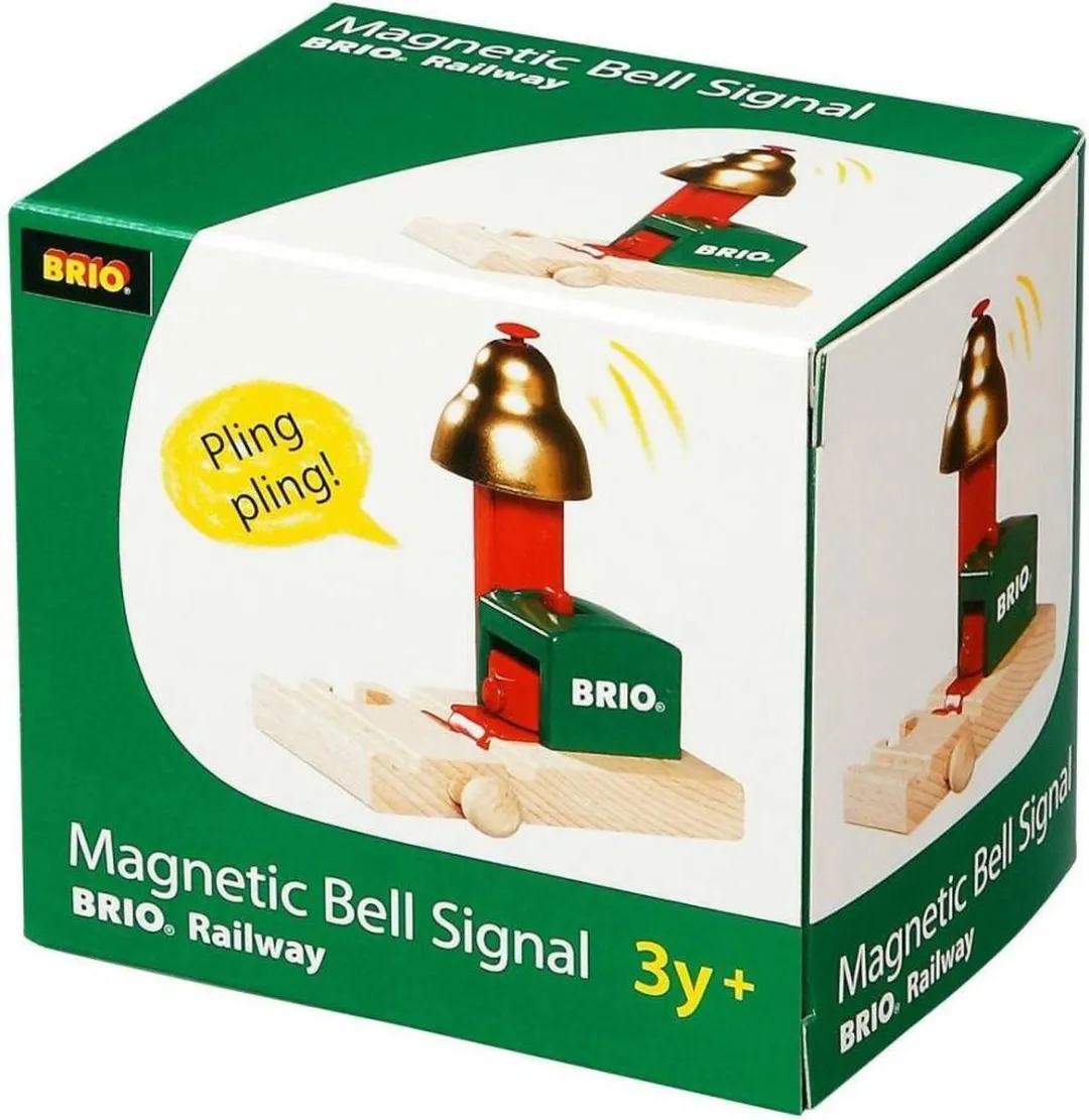 BRIO Magnetisch Belsignaal 33754003 - Rood