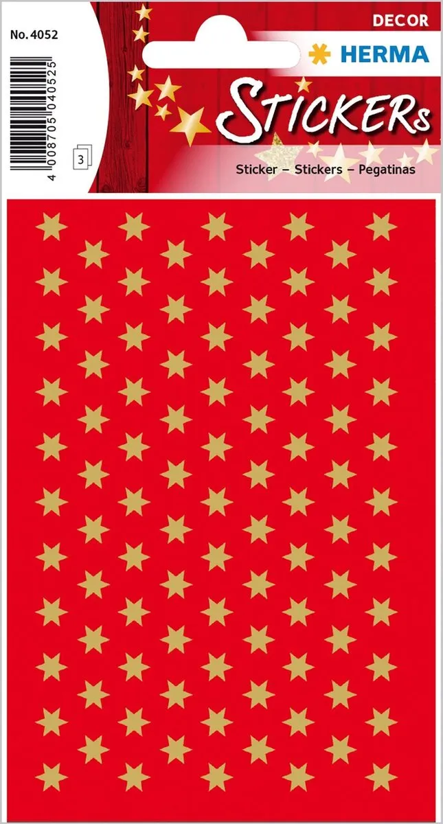 Herma 4052 Goud Stickers