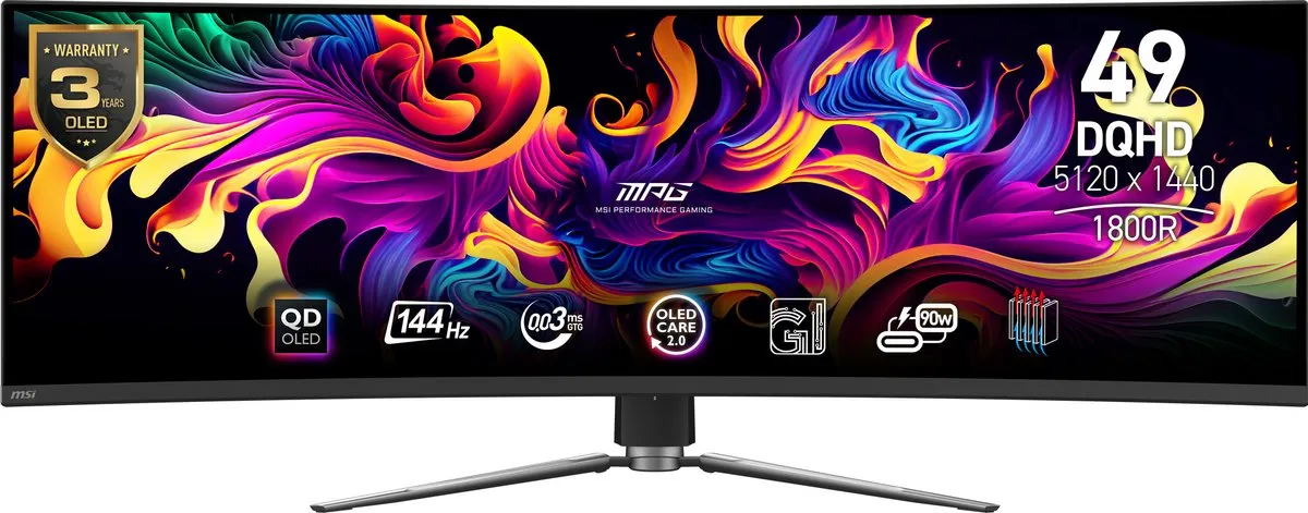 MSI MPG 491CQPDE QD-OLED Monitor 49"