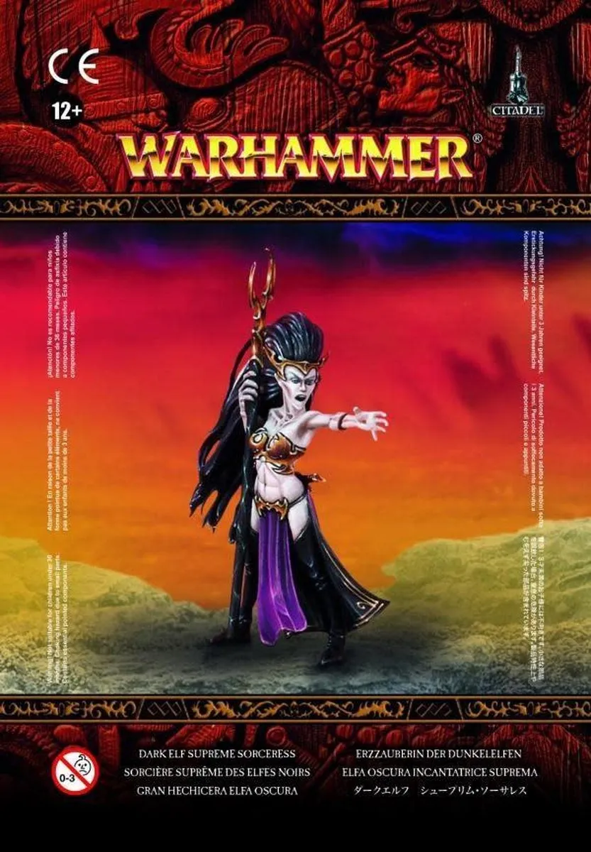 Games Workshop Dark Elf Supreme Sorceress - 1 Stuk