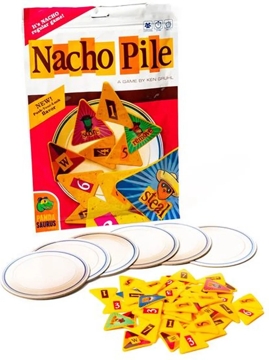 Pandasaurus Games Nacho Pile Partyspel - 2-6 Spelers