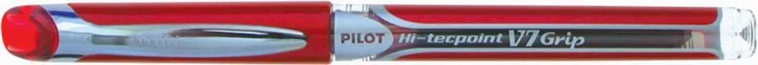 Pilot Hi-Tecpoint Grip V7 Rollerpen - Rood