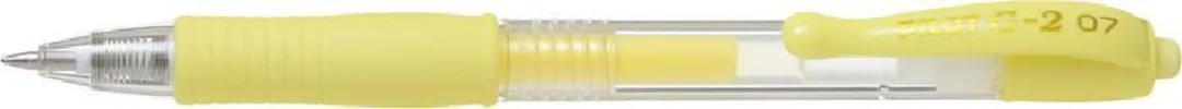 Pilot G-2 Pastel Geel 0.7mm