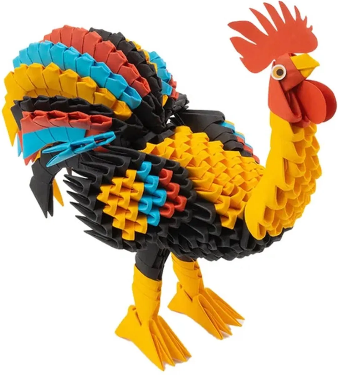 Alexander Toys Origami 3D Haan - 517 Stuks - Multicolor