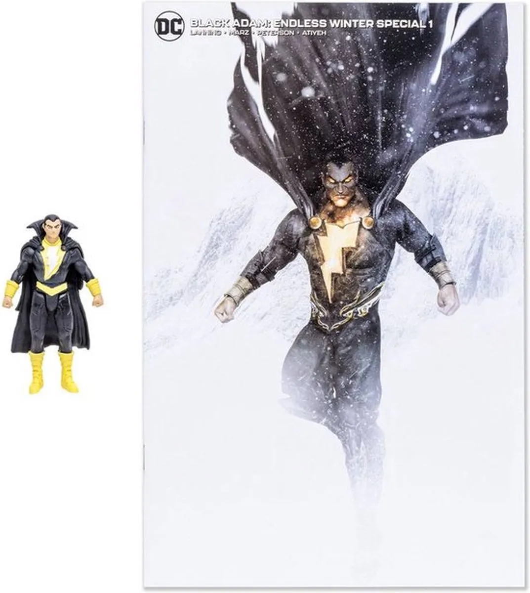 McFarlane Toys DC Page Punchers Black Adam Endless Winter - 8cm