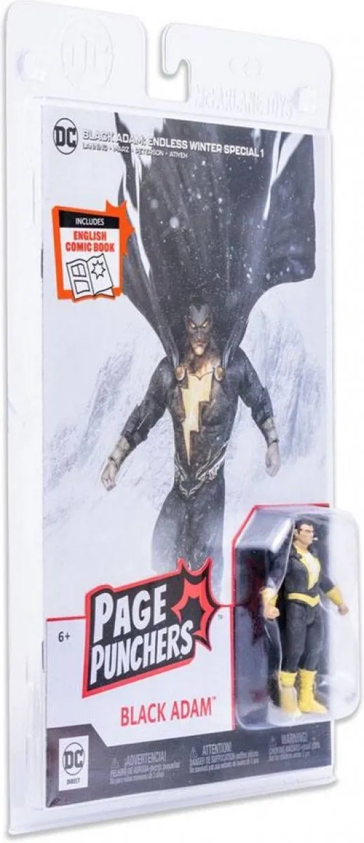 McFarlane Toys DC Page Punchers Black Adam Endless Winter - 8cm