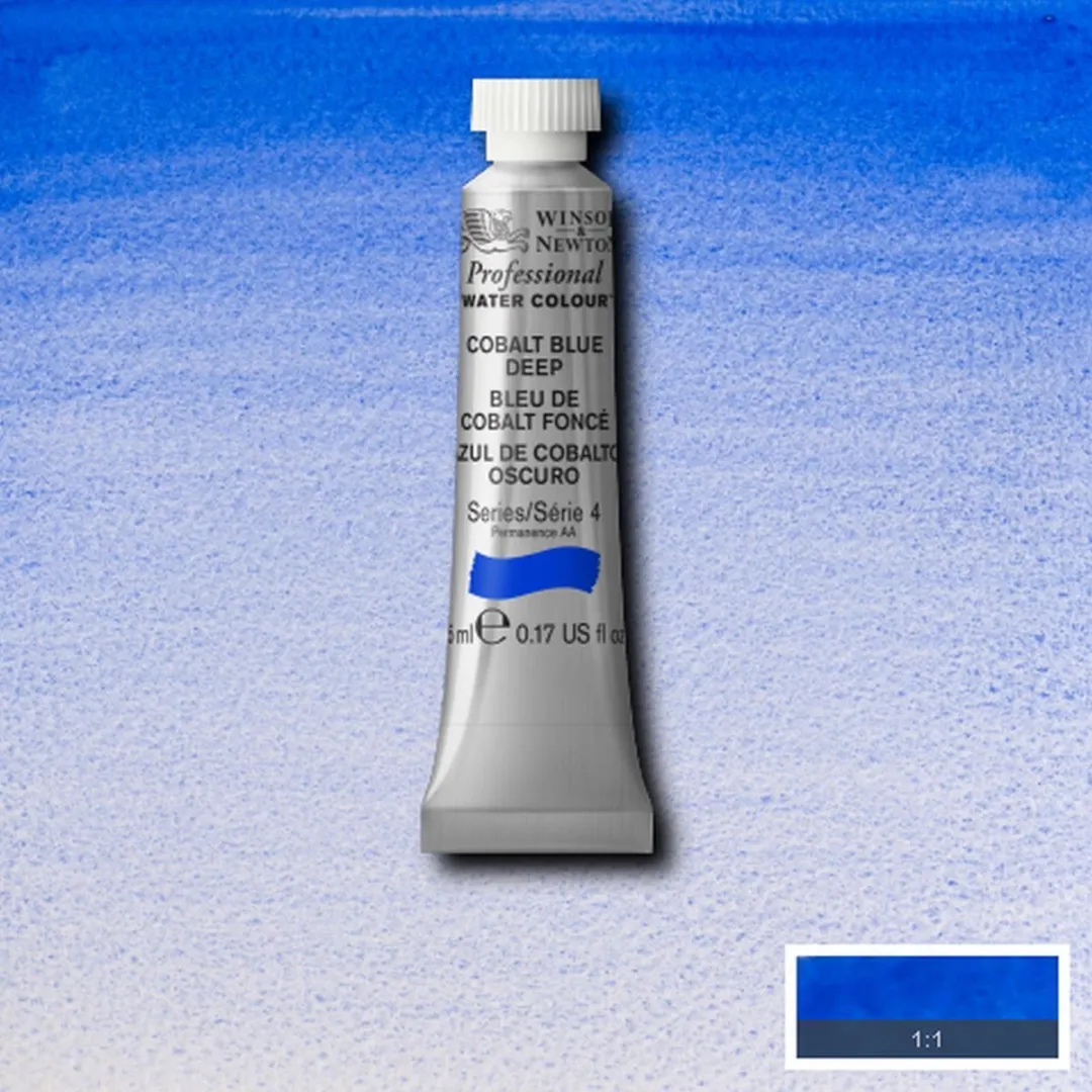 Winsor & Newton Aquarelverf Cobalt Blue Deep 5ml