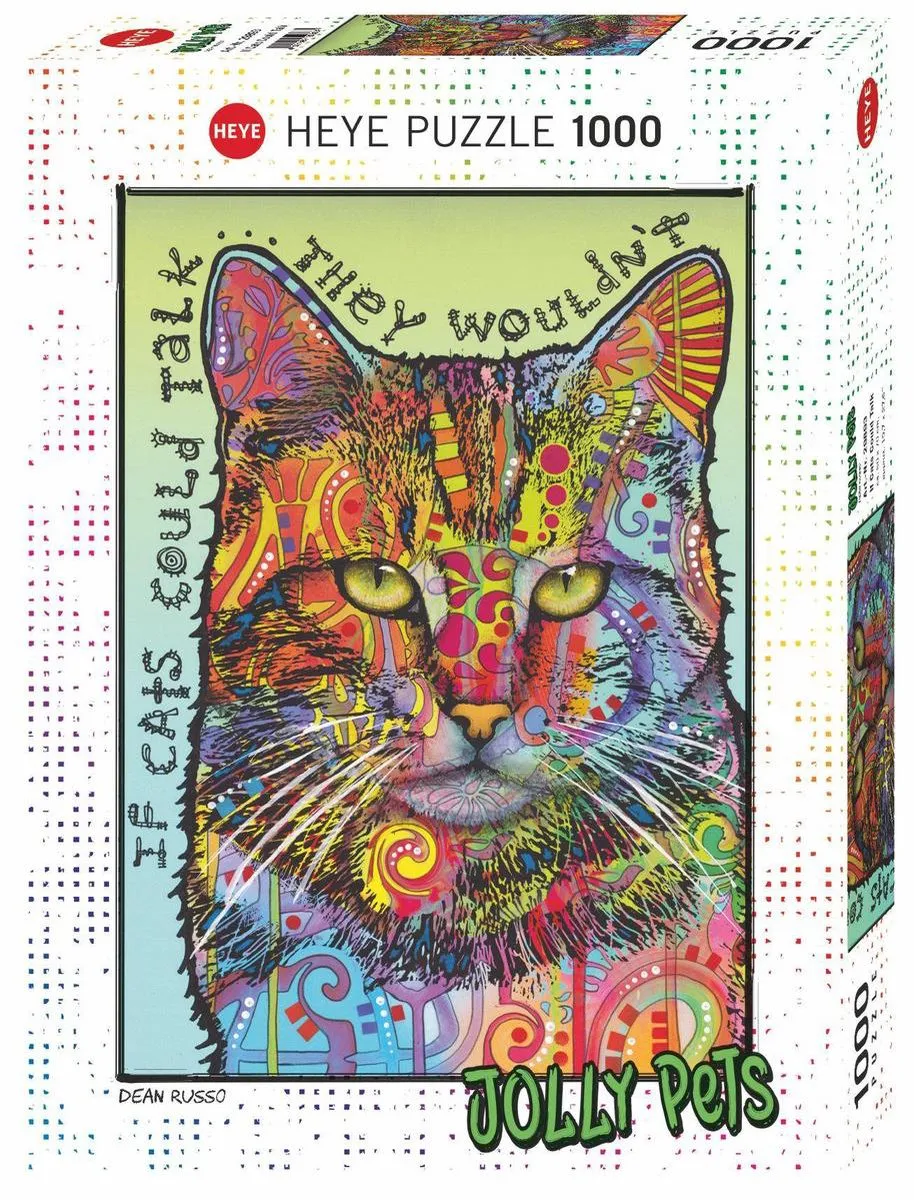 Heye If Cats Could Talk Puzzel 1000 Stuks - Multicolor
