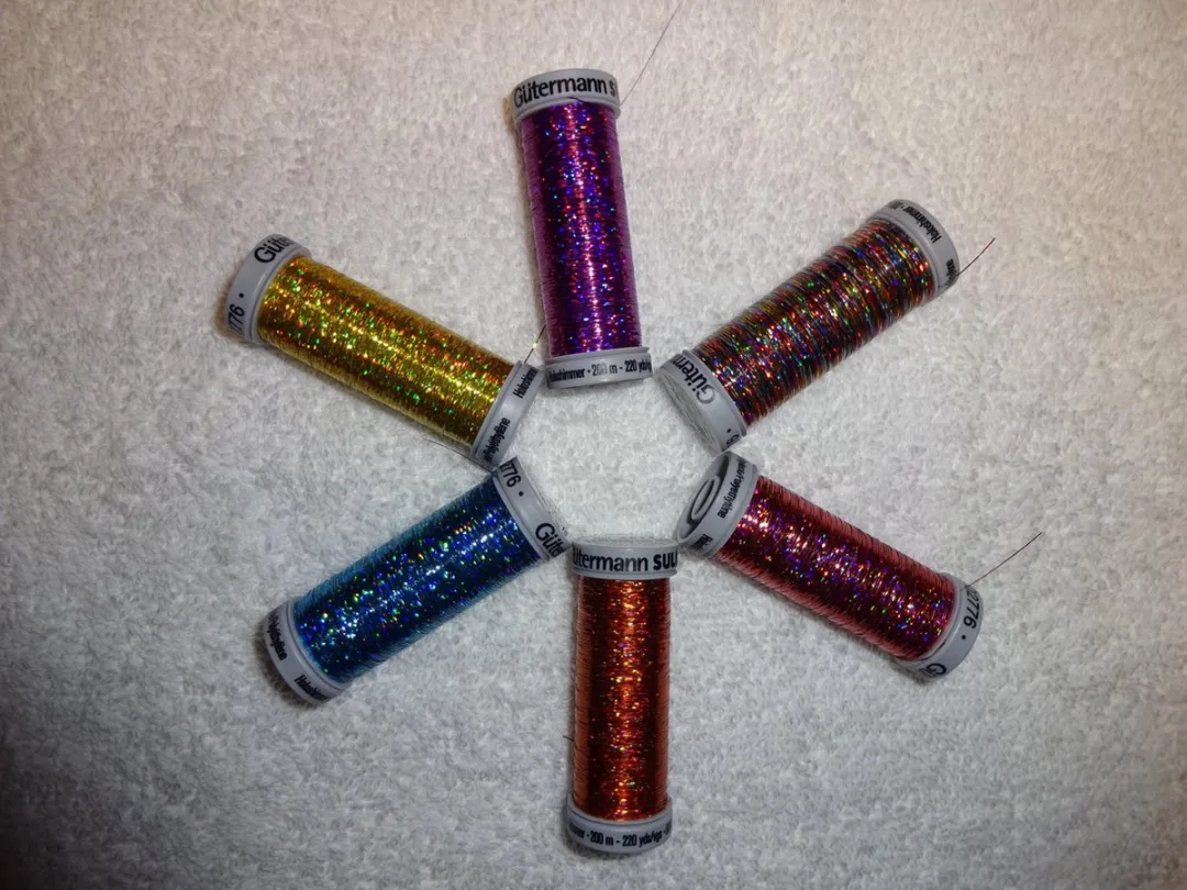 Gutermann Sulky Holo 200m - Zwart/grijs/wit