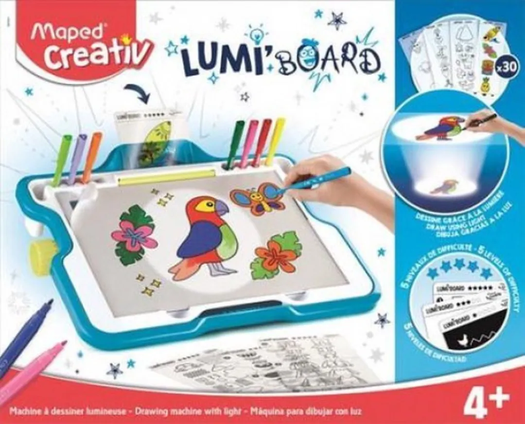 Maped Lumi Board Tekenmachine met Lichtprojectie - A4