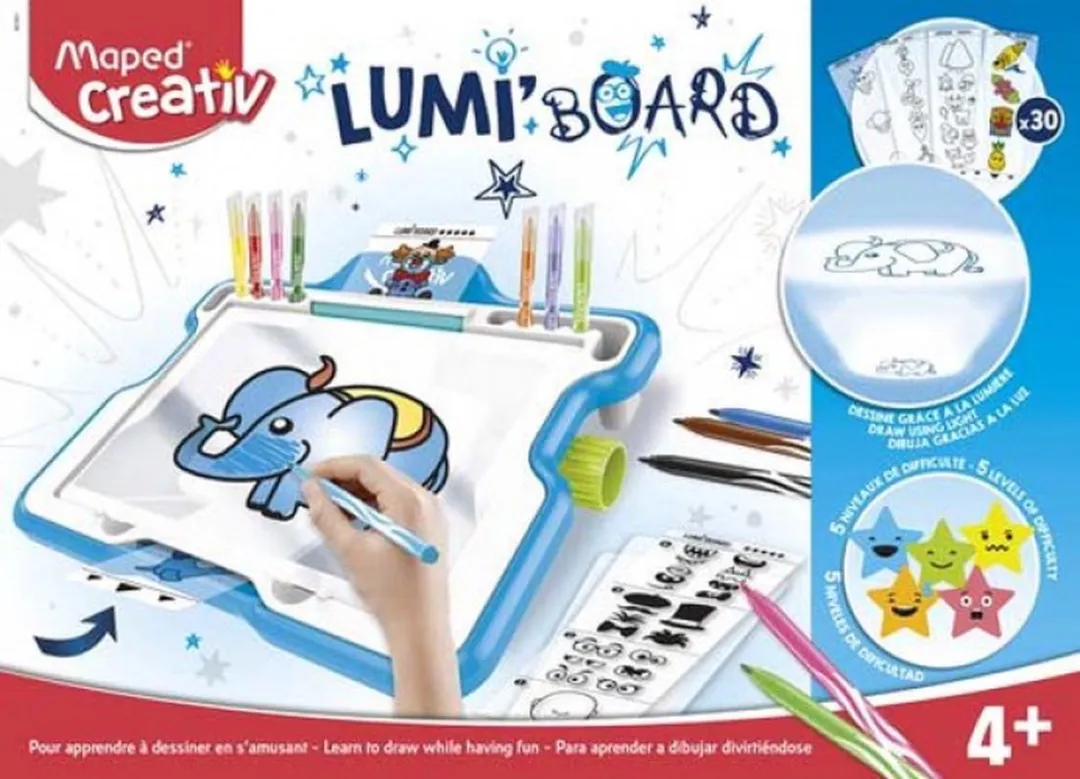 Maped Lumi Board Tekenmachine met Lichtprojectie - A4