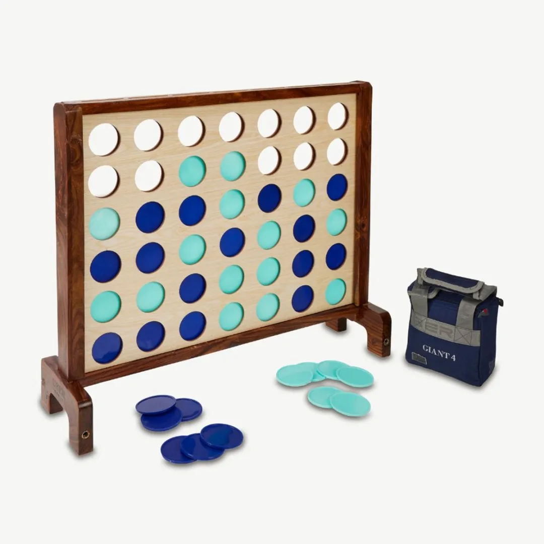 Ubergames XL Vier-op-een-Rij Strategisch Spel - 83x63cm
