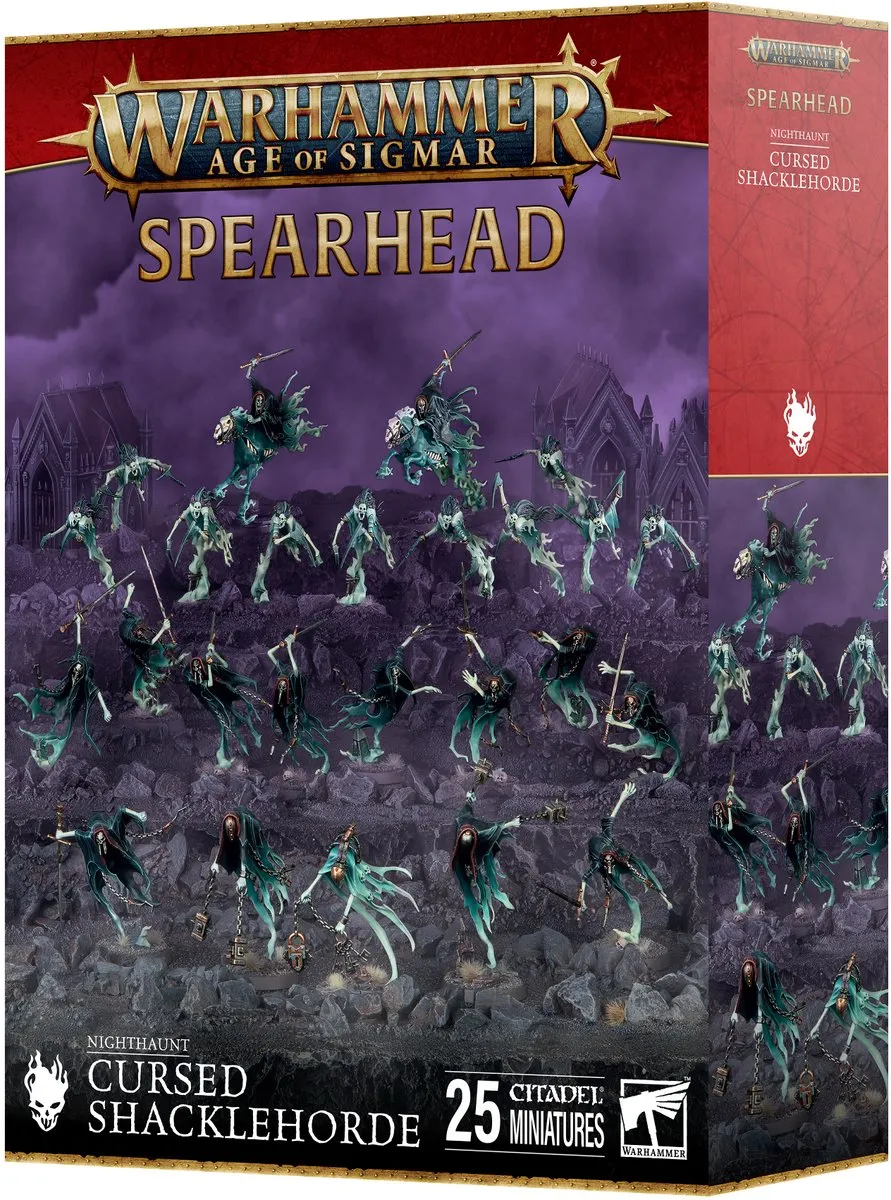 Games Workshop Spearhead Nighthaunt Cursed Shacklehorde
