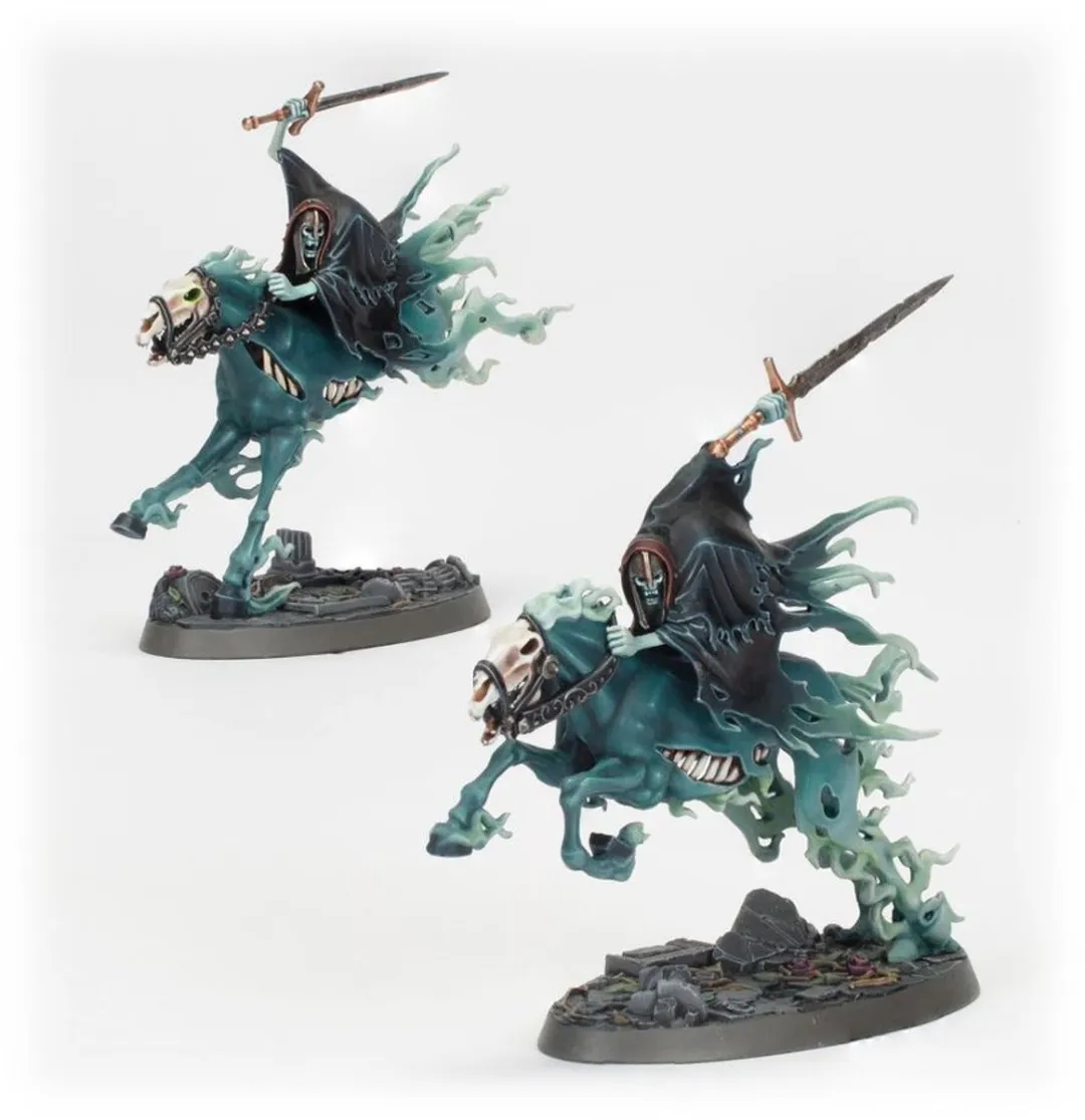 Games Workshop Spearhead Nighthaunt Cursed Shacklehorde - 127 Onderdelen