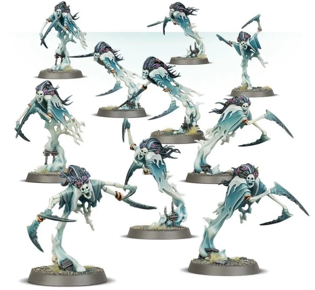Games Workshop Spearhead Nighthaunt Cursed Shacklehorde - 127 Onderdelen