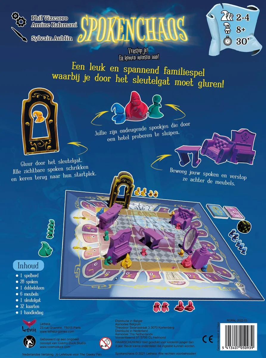Blackrock Games Spokenchaos Bordspel - 2-4 Spelers