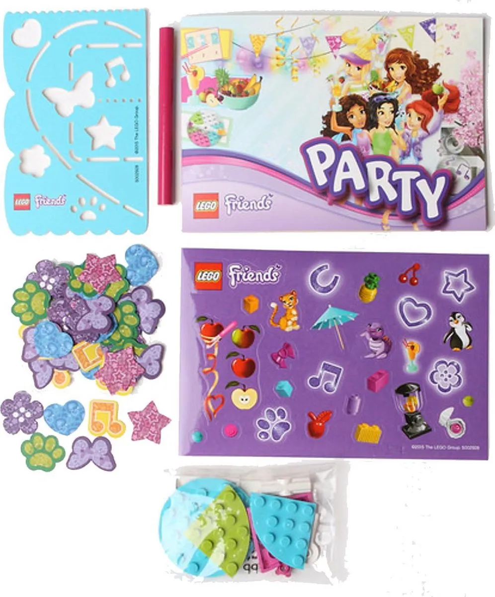 LEGO Friends Party Pack 5002928 - 12 Stuk - Paars