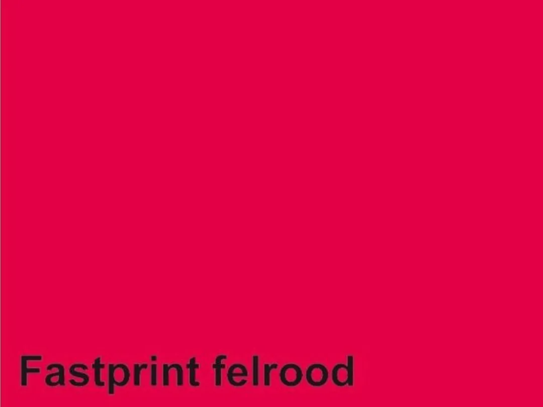 Quantore Fastprint Kopieerpapier A4 80gr Rood - 100 Vel