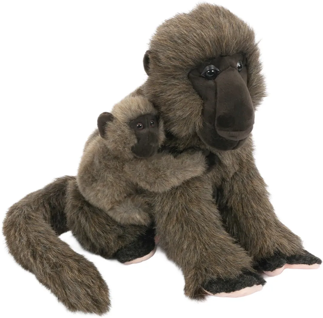 PIA Soft Toys Baviaan Pluche Knuffel 34cm