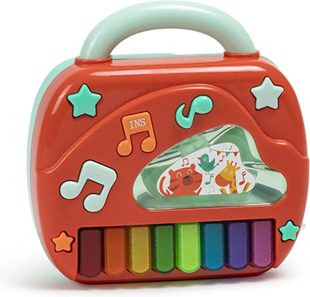 Eurekakids 2-in-1 Speelgoedtelefoon Piano - Multi