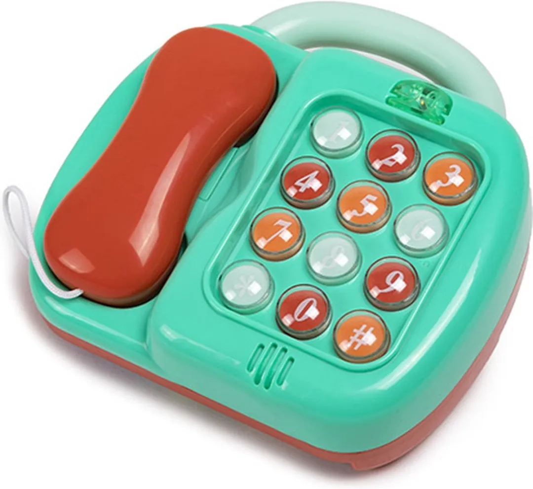 Eurekakids 2-in-1 Speelgoedtelefoon Piano - Multi