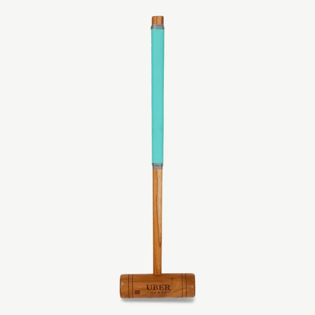 Ubergames Familie Croquet Set 6-Persoons - Hardhouten Mallets