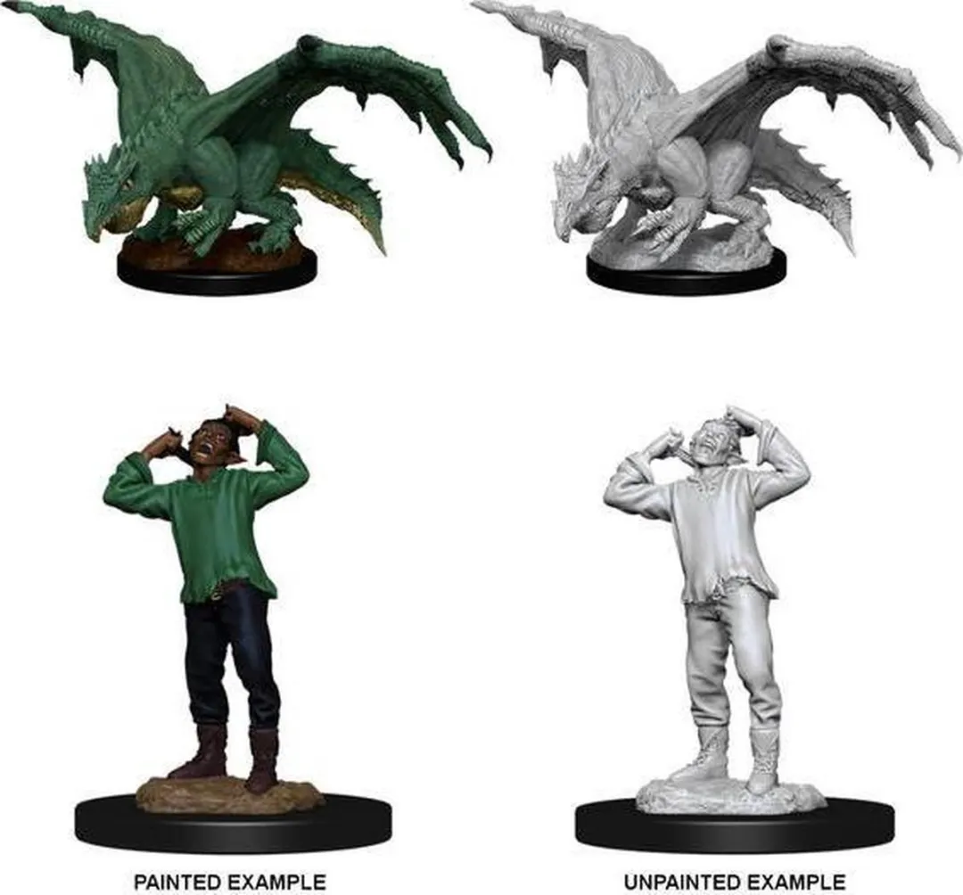 Wizkids Nolzur's Green Dragon Wyrmling & Afflicted Elf