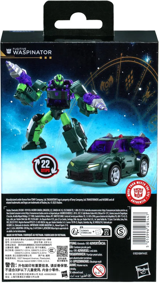 Hasbro Transformers Age of the Primes Waspinator - 14cm - Multi - afbeelding 6 van 6