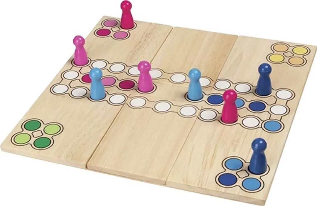 Goki Ludo Bordspel 24x24cm - 4 Spelers