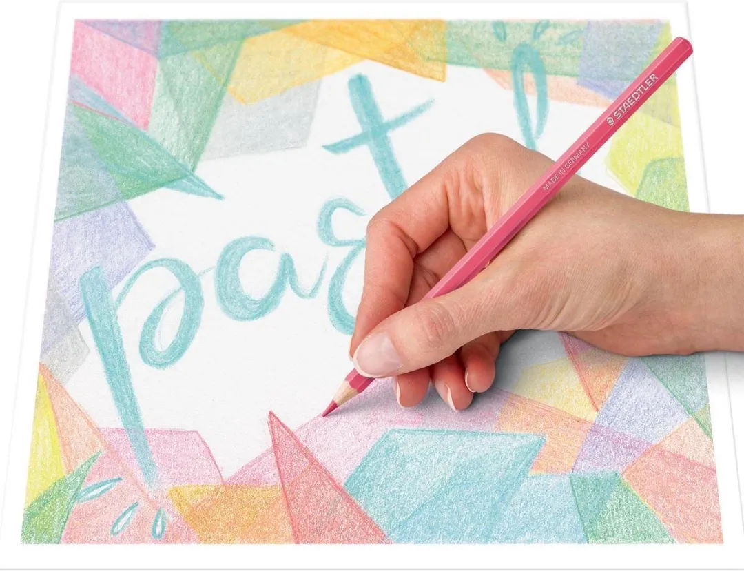 STAEDTLER Pastelkleuren Potloden 12 Stuks - 1,5mm - afbeelding 6 van 6