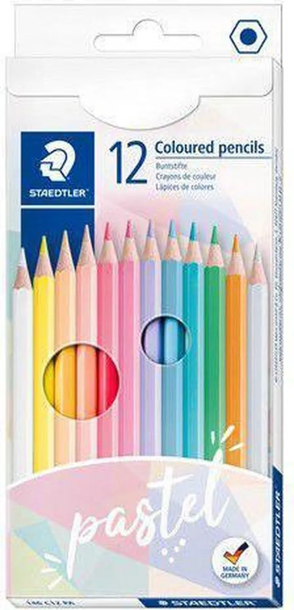 STAEDTLER Pastelkleuren Potloden 12 Stuks
