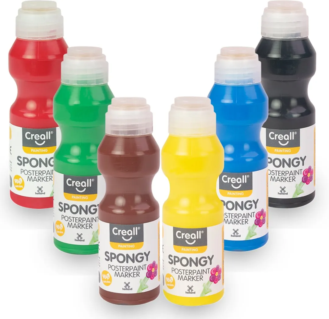 Creall Spongy Plakkaatverfstiften