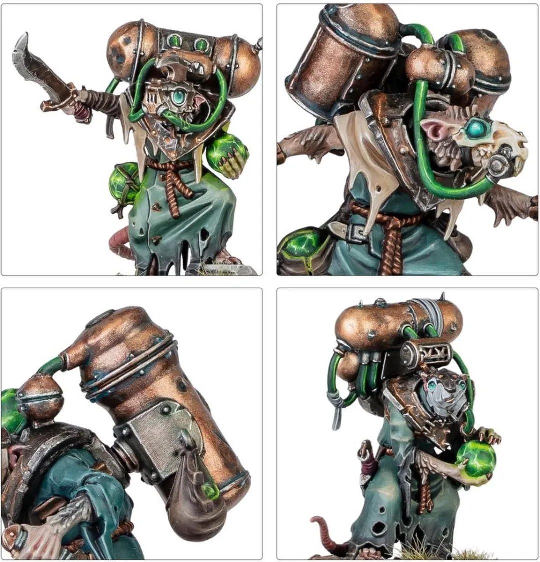 Games Workshop Skaven Acolyte Globadiers - 45 Onderdelen