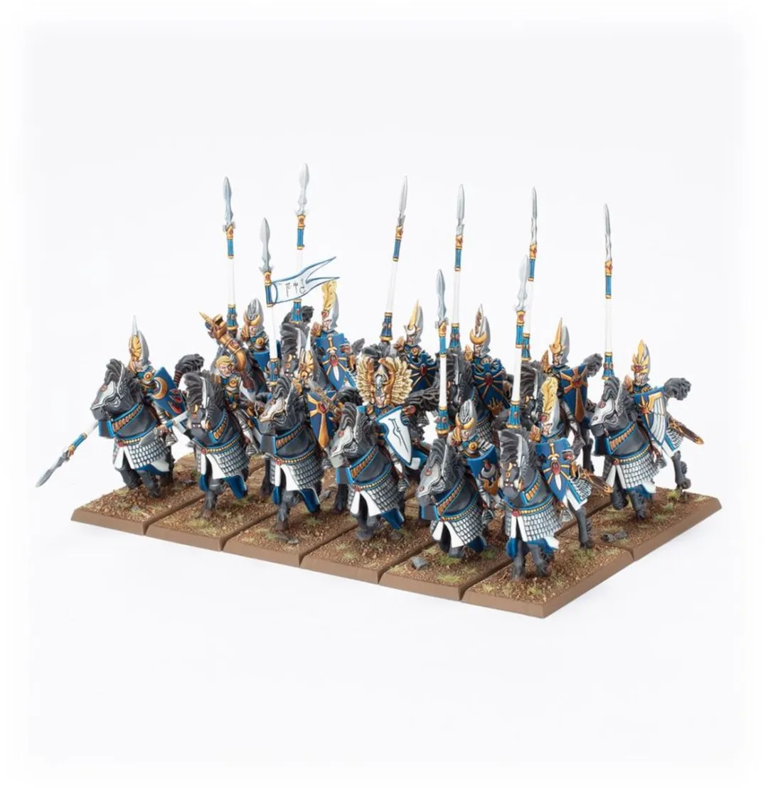 Games Workshop Warhammer The Old World Silver Helms - 12 Stuks