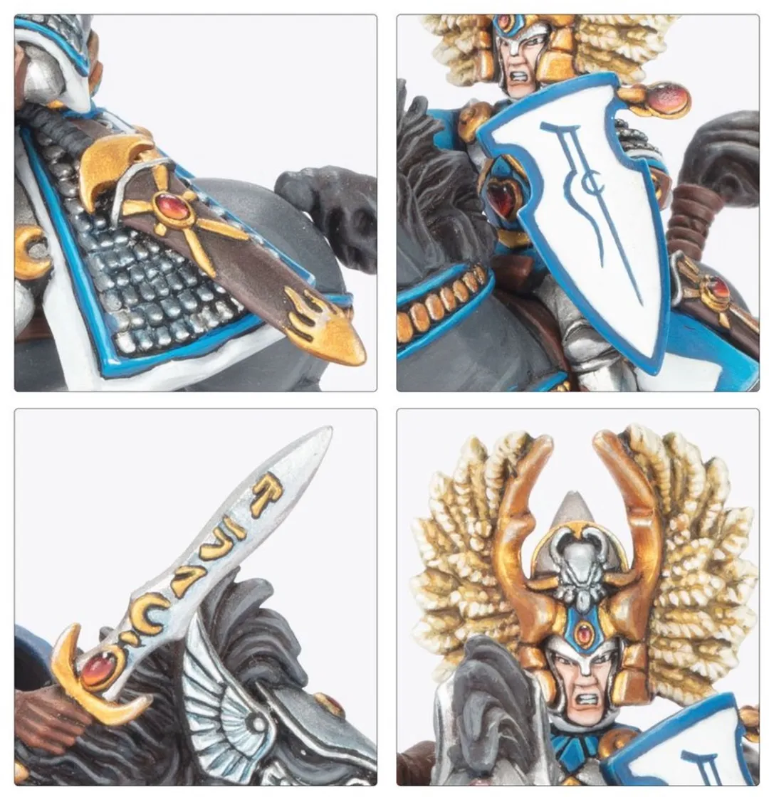 Games Workshop Warhammer The Old World Silver Helms - 12 Stuks