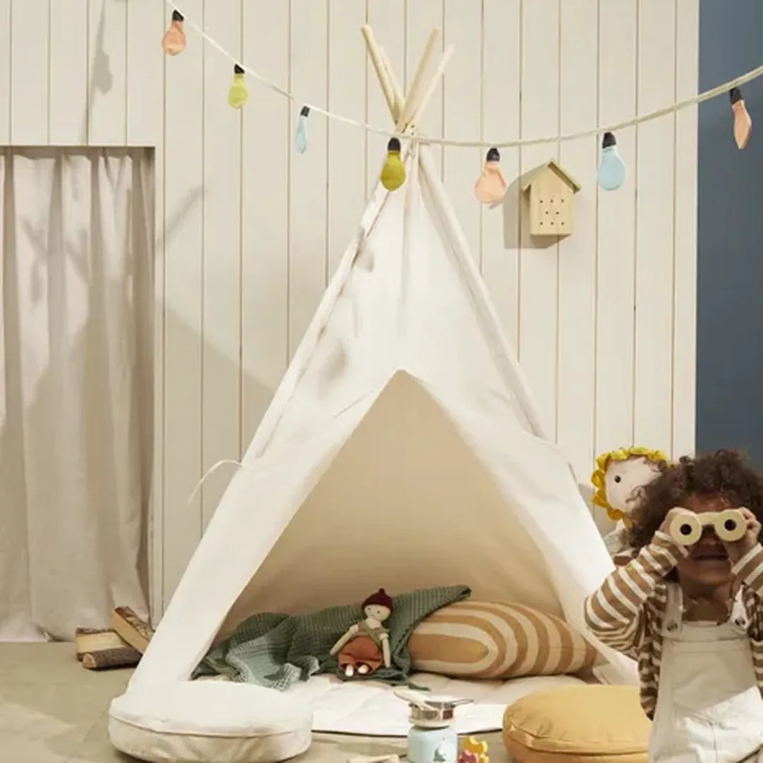 Kids Concept Tipi Tent - Off White