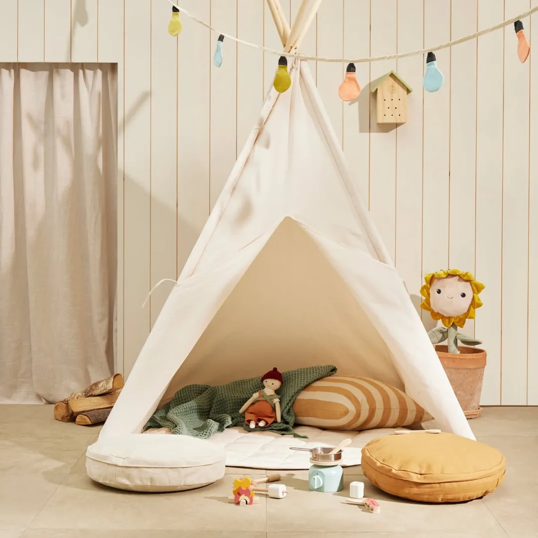 Kids Concept Tipi Tent - Off White