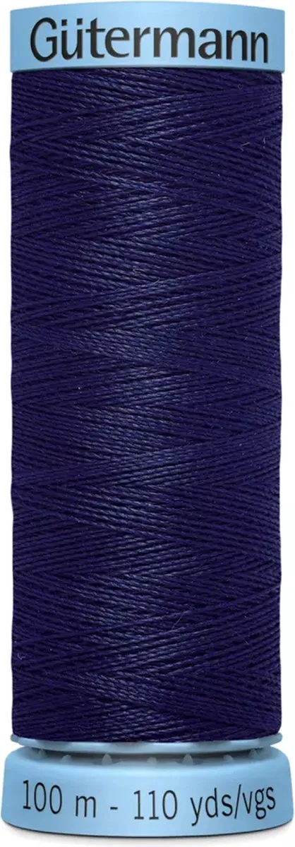 Gutermann Zijde Garen 310 - 100m - Zwart/Grijs/Wit