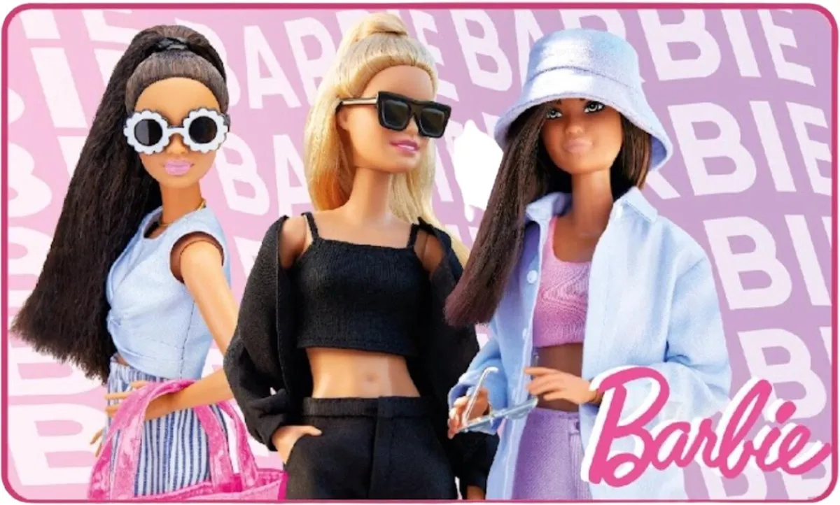 Barbie Vloerkleed 75cm