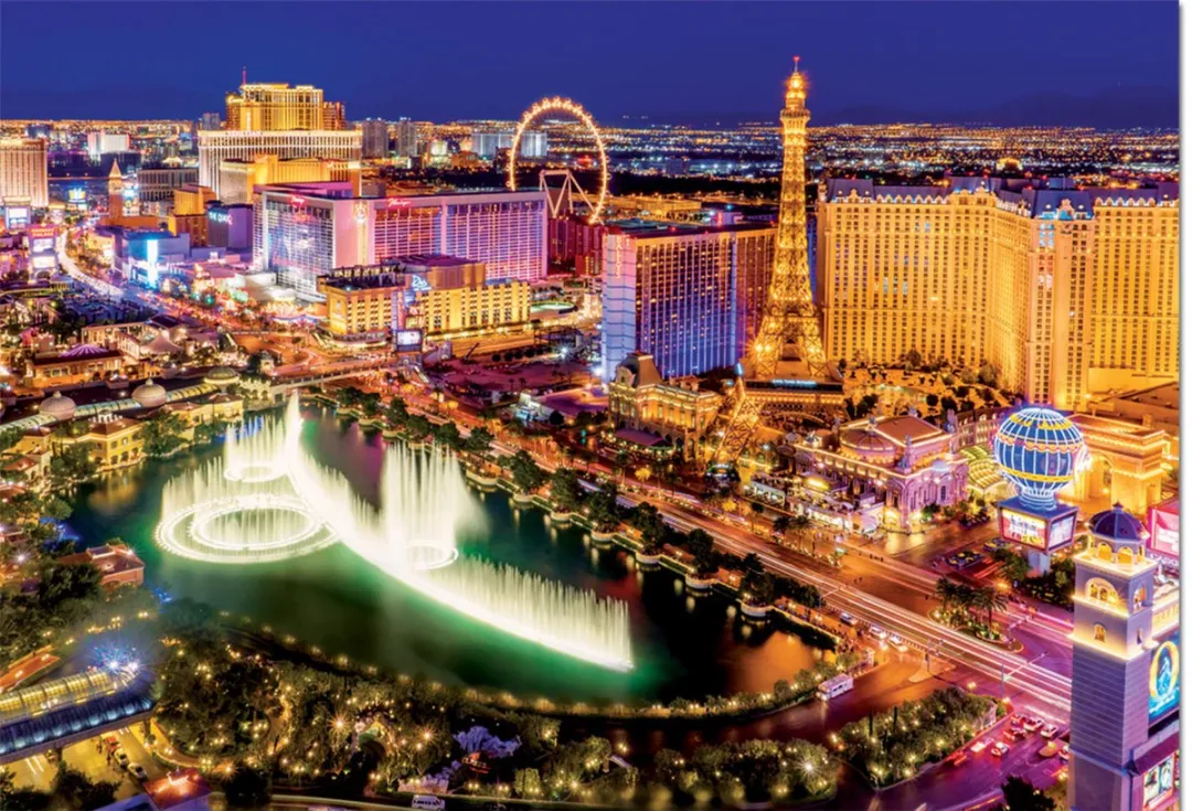 Educa Las Vegas 1000 Puzzel - 1000 Stuks - Meerkleurig