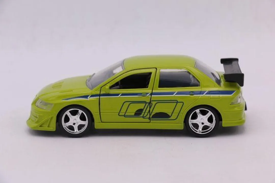 Jada Toys Brian's Mitsubishi Lancer Evo 7 Modelauto 1:32 - Groen