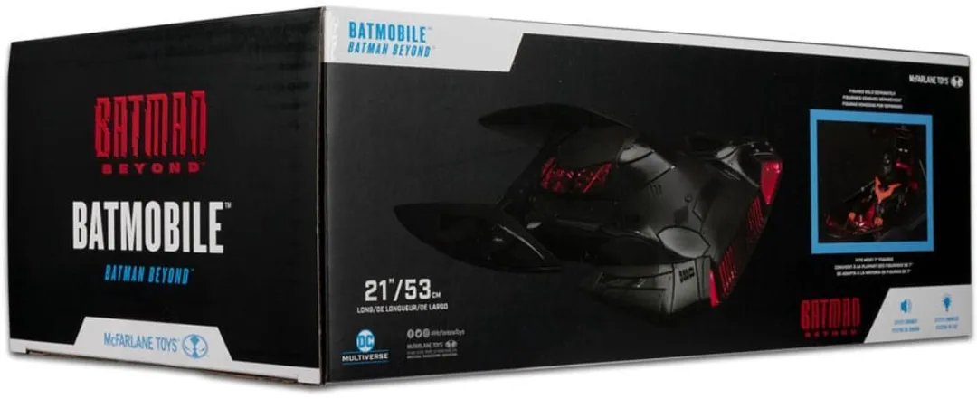 McFarlane Toys Batman Beyond Batmobile Gold Label MCF15879 - 53cm - afbeelding 6 van 6