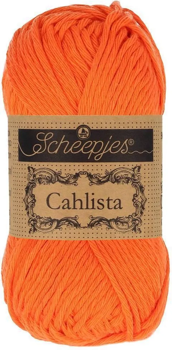 Scheepjes Cahlista Royal Orange 189
