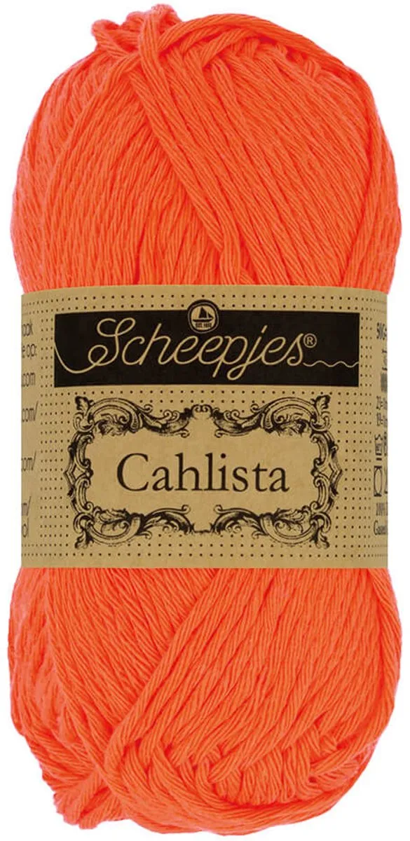 Scheepjes Cahlista Royal Orange 189